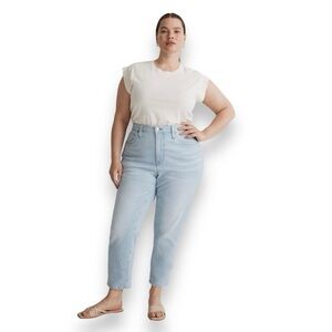 Madewell The Plus‎ Perfect Vintage Jean in Dora Wash Women's 24W NWT